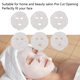 thumbnail image 3 of Papel De Máscara Facial, Máscara Facial De Gasa Desechable Absorbente De Bricolaje 100 Piezas Precortadas Finas Para Salón De Belleza, 3 of 9