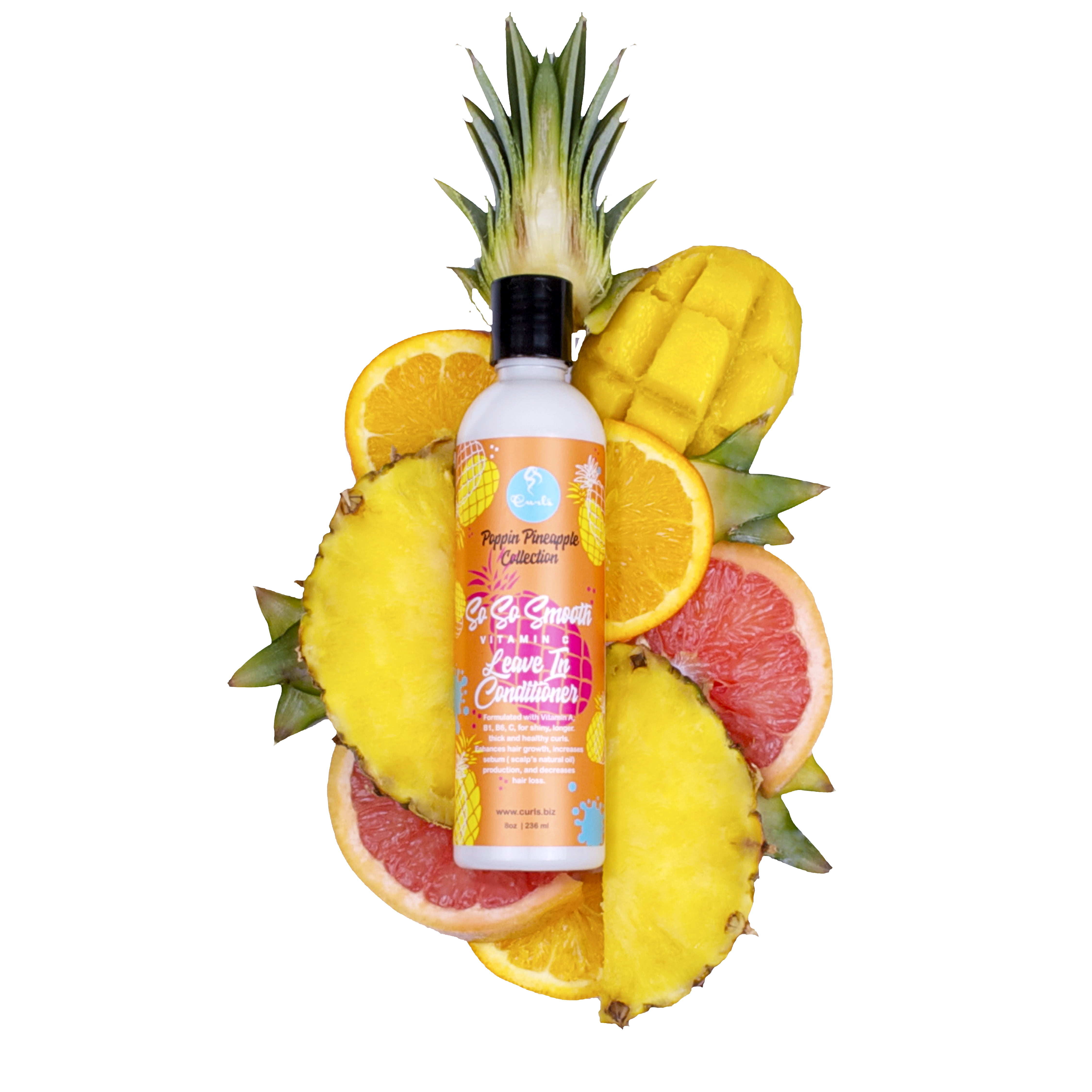 Curls So So Smooth Vitamin C Leave In Conditioner, 8oz