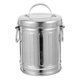 thumbnail image 5 of Cenicero de metal galvanizado con tapa, cubo de hierro, portalápices, cenicero vintage a prueba de viento, cenicero sin humo, mini contenedor para chimenea para uso en patio al aire libre, 5 of 7