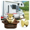thumbnail image 3 of Camper Car Push Lock Keyless RV Push Cabinet Locks Metal Boat Cabinet Cupboard Push Button Compartment Latch Catches Locks ,Safe Reliable, 3 of 7