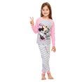 thumbnail image 3 of Disney Pyjama de Souris Minnie pour Filles - 2 Pièces Vêtements de Nuit - Set de Coton - 4, 3 of 7