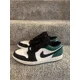 thumbnail image 3 of Ni - ke Ni - ke Air Jordan 1 Low Men's Size 12 US 553558-113 Mystic Green Leather Shoes, 3 of 5