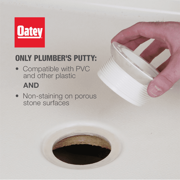 Oatey Plumber's Putty - Pack of 2