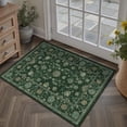 thumbnail image 4 of WIPONKEN 2x3 Area Rugs Morris Carpet for Living Room Bedroom Dining Room Office Farmhouse, Machine Washable Non Slip Vintage Persia Rug Green, 4 of 4