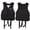 Black, variant on Life Jacket for Water Sports Paddle Board Fishing Rafting Flood Relief High Buoyancy Vest Adjustable Straps Adult Unisex Swim Vest