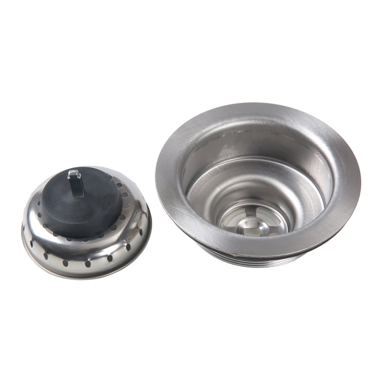 Mainstays Stainless Steel Sink Basket and Strainer Assembly photo 1