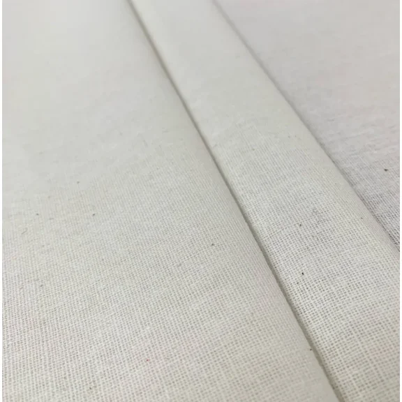 Burlap Fabrics Osnaburg Fabric White - 44 to 45 Inch Wide 100 Percent Cotton Sold by the Yard