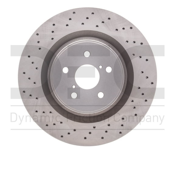 Front Dynamic Friction Company Disc Brake Rotor 620-75026 (1) For 2008-2014 Lexus IS F