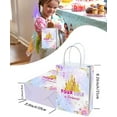 thumbnail image 6 of 16 Pieces Four Ever a Princess 4th Birthday Gift Bags,Princess Birthday Party Supplies,Castle Goody Snacks Treat Candy Favors Bags for Girls 4th Birthday Party Decorations$$Home Decor, Kitchen,, 6 of 7