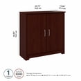 thumbnail image 5 of Bush Furniture Cabot Small Storage Cabinet in Harvest Cherry - Engineered Wood, 5 of 5