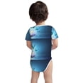 thumbnail image 6 of Rocae Butterflies And Waterlily In Water for Baby Climbing Clothes Soft Baby Romper for Active Infants Comfortable and Breathable Crawling Jumpsuit Unisex Baby Outfit 9M, 6 of 8
