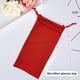 thumbnail image 4 of Guardurnaity Estuche para gafas de sol, correa con cordón de doble extremo, suministro para ojos miopes flexibles y portátiles, bolsa de Cadenas y cordones para anteojos Rojo, 4 of 6