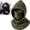 Green, variant on 3 in 1 Winter Hat, One-Piece Flannel Warm Mask Hat for Cycling, Fleece Double‑Layer Integrated Hat, Soft Adjustable Hood Design for Outdoor Activities