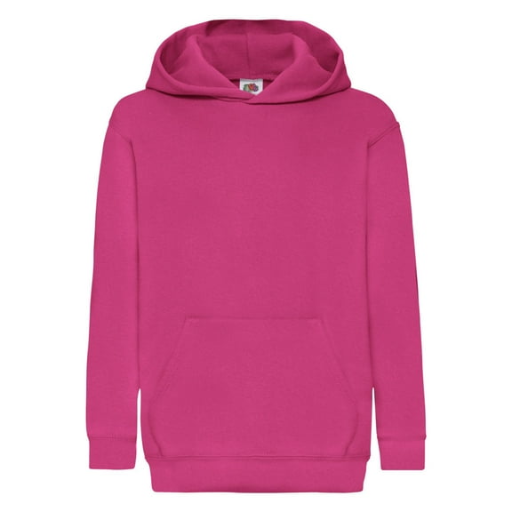 Fruit of the Loom Boys/Girls Classic Hooded Sweatshirt