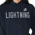 thumbnail image 3 of Women's G-III 4Her by Carl Banks  Navy Tampa Bay Lightning Dot Print Pullover Hoodie, 3 of 3