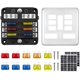 thumbnail image 1 of Caja de fusibles de 6 vías 12V portafusibles 32V 100A con 10 fusibles 6 luces LED cubierta protectora + 2 uds pegatinas para coche barco autocaravana ACTIVE Biensenido a ACTIVE, 1 of 4