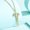 Gold, variant on Caduceus Medicine Symbol Necklace Health Charm Gift Doctor Christmas Day Gift