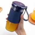 thumbnail image 3 of Mini exprimidor portátil personal de 300 ML, taza de jugo pequeña, batidora con USB recargable, expr Abanopi  Batidora exprimidor, 3 of 6