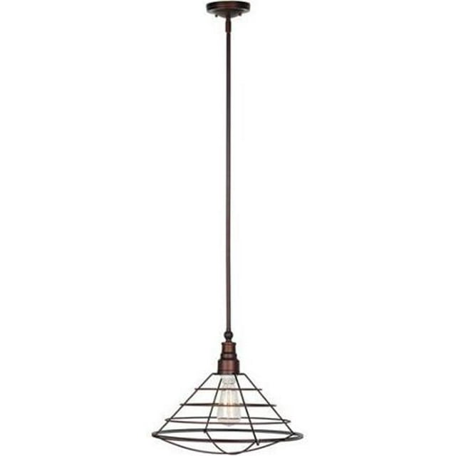 Design House 519678 Ajax Pendentif 1 Lumière&44; Finition Galvanisée