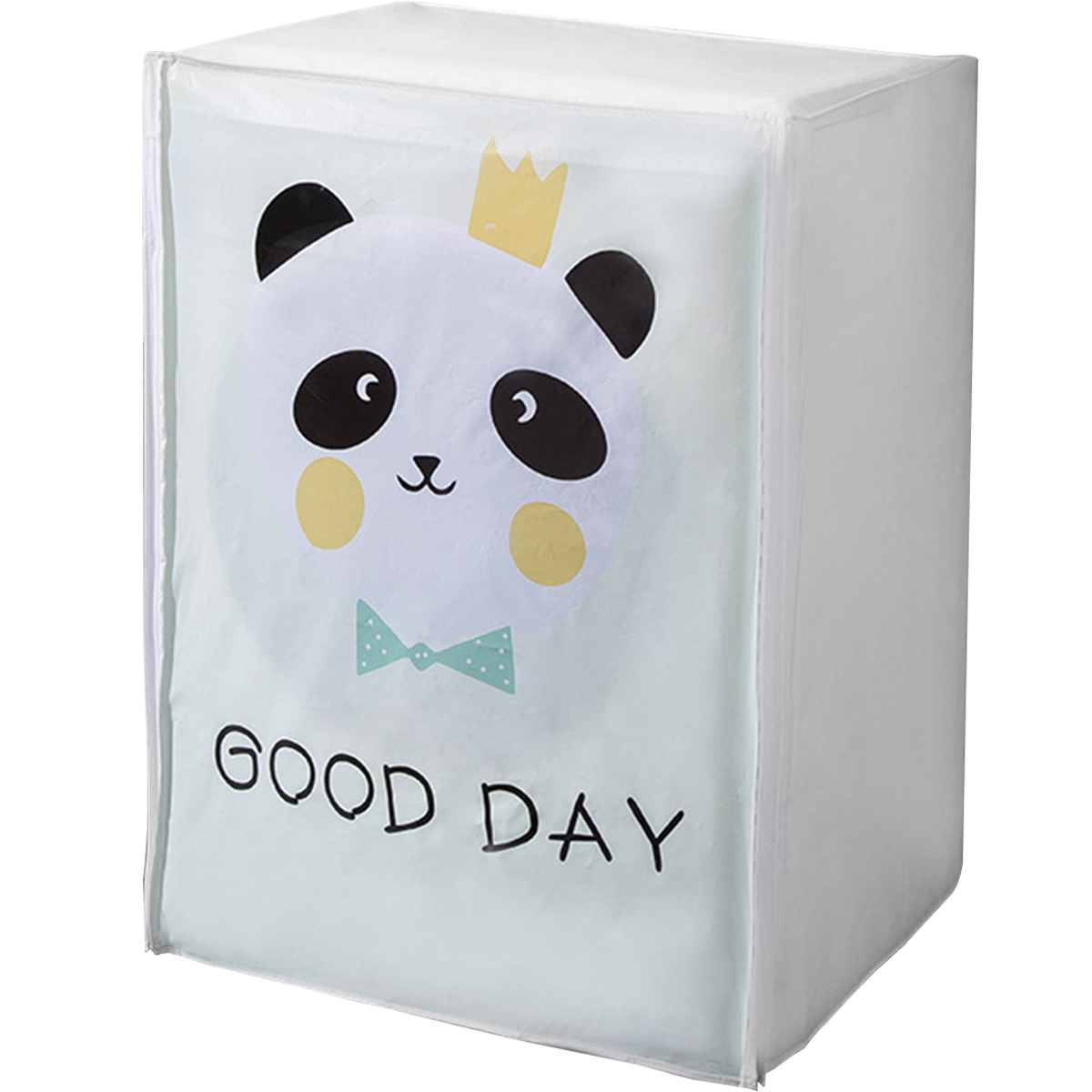 Welpettie Universal Washing Machine Cover with Zipper Thick PEVA Washer