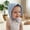 Light Blue, variant on Baby Ruffle Brim Bonnet with Tie Straps, Airy cotton gauze, Secure fit for outdoor walks, beach trips and daily outings, 0-3 Years Pink