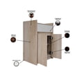 thumbnail image 4 of Mueble Archivero de Oficina Multiusos Minimalista, Mueble Organizador con Amplio Almacenamiento, Diseño Moderno, 4 of 5