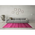 thumbnail image 3 of Ahgly Company Indoor Rectangle Abstract Pink Modern Area Rugs, 5' x 7', 3 of 4