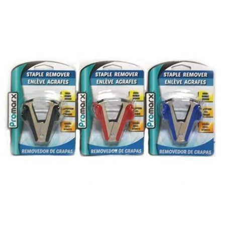 Promarx 2324299 Staple Remover, Assorted Color - Case of 48