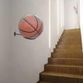 thumbnail image 3 of 3pcs Motorcycle Helmet Holder Hanger Rack Wall Mounted Hook Basketball Bracket, 3 of 5