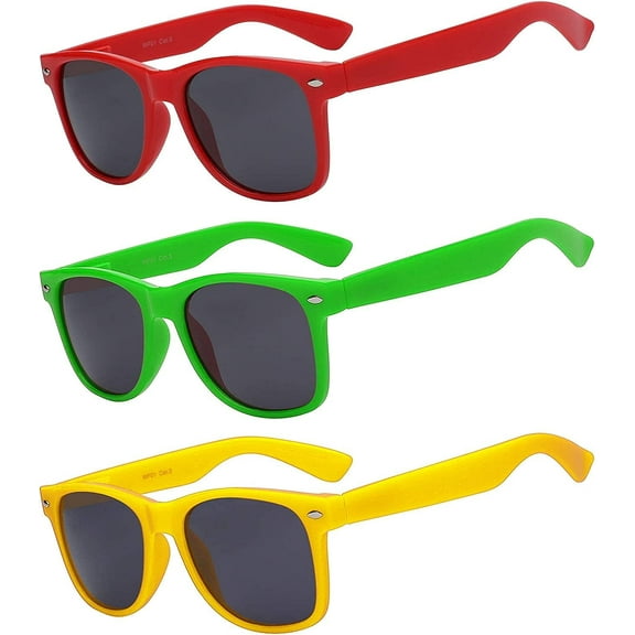 OWL Polarized Sunglasses for Kids UV400 Protection Anti-Glare Toddler Sun Glasses (3 Pack)