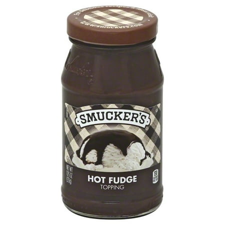 (3 Pack) Smucker Hot Fudge Spoonable Ice Cream Topping, (Best Hot Fudge For Ice Cream)
