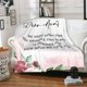 thumbnail image 2 of LHSHID Daughter Birthday Gifts Gifts for Daughter from Dad Daughter Blanket from Dad Daughter Gifts for Birthday Graduation Father Daughter Gifts to My Daughter Blanket Throw 60"x80", 2 of 6