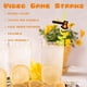 thumbnail image 3 of [Checkered Wheat Blocks] Cute Party Straw Cartoon Straw Sticker Spiral Straw Sticker Hot Topics 24PCS set, 3 of 5
