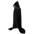 thumbnail image 2 of Disfraces de Halloween de Terciopelo con Capucha Larga para Adultos Unisex de VGLOOK, 2 of 3