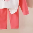 thumbnail image 4 of NOLDARES Fall Winter Toddler Baby Boy Clothes 2Pcs Checkered Crewneck Sweatshirt and Pants Sweatsuit Little Boy Clothing Size:6-7 Y,Watermelon Red, 4 of 6