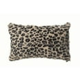 thumbnail image 7 of Leopard Print Goat Fur Throw Pillow by 3R Studios, 7 of 7