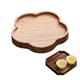 thumbnail image 1 of Black Walnut Tea Tray For Gongfu Tea Ceremony, Cloud-Shaped Wooden Tea Table, 1 of 1