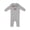AC-Heather Grey, variant on My Big Brother Graduated and I'm Super Proud Baby Romper Coveralls
