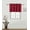 BURGUNDY, variant on 1 STRAIGHT WINDOW VALANCE TOP DECOR FOAM LINED BACKING ROD POCKET MANY COLORS
