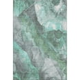 thumbnail image 2 of Addison Rugs Mayfield Premium Machine Washable Transitional Floral Teal Rectangle Rug, 10' x 14', 2 of 7