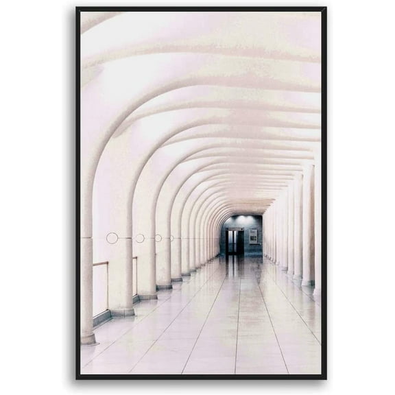 IDEA4WALL Framed Canvas Wall Art for Living Room, Bedroom Colorful Corridor Canvas Prints for Modern Home Decoration Ready to Hang