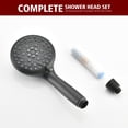 thumbnail image 4 of sumerain Handheld Shower Head with Filter,Matte Black High Pressure ​Filtered Hand Shower for Hard Water with 9 Spray Modes, Remove Chlorine and Heavy Metals, 4 of 12