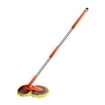 thumbnail image 3 of Fregona para lavado de autos, microfibra suave, mango ajustable, multifuncional, cepillo para lavado de autos sin rayones, 3 secciones, 3 of 9
