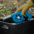 thumbnail image 5 of SPRING Barbecue Special Blower Hand Crank Small Barbecue Oven Carbon Blowing Machine, 5 of 8