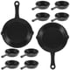 thumbnail image 2 of 10 unids Mini Frying PANS SIMULACIÓN SIMULACIÓN PAN MODELOS MODELOS MINIATURA COCINA GADGETS, 2 of 8