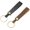 Black & Brown, variant on Pcs Genuine Leather Keychain Blanks, Vintage Bulk Rectangle Key Rings for Home Car Keys DIY Craft Gift Wine Red -