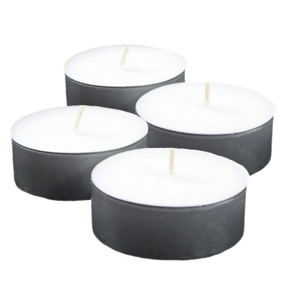 Utility Jumbo Tea Light Candle - Set of 4