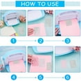 thumbnail image 3 of Juego de 4 troqueles metálicos para bordes florales, plantillas para repujado, ideales para manualidades, decoración de tarjetas, álbumes de recortes y mucho más., 3 of 6