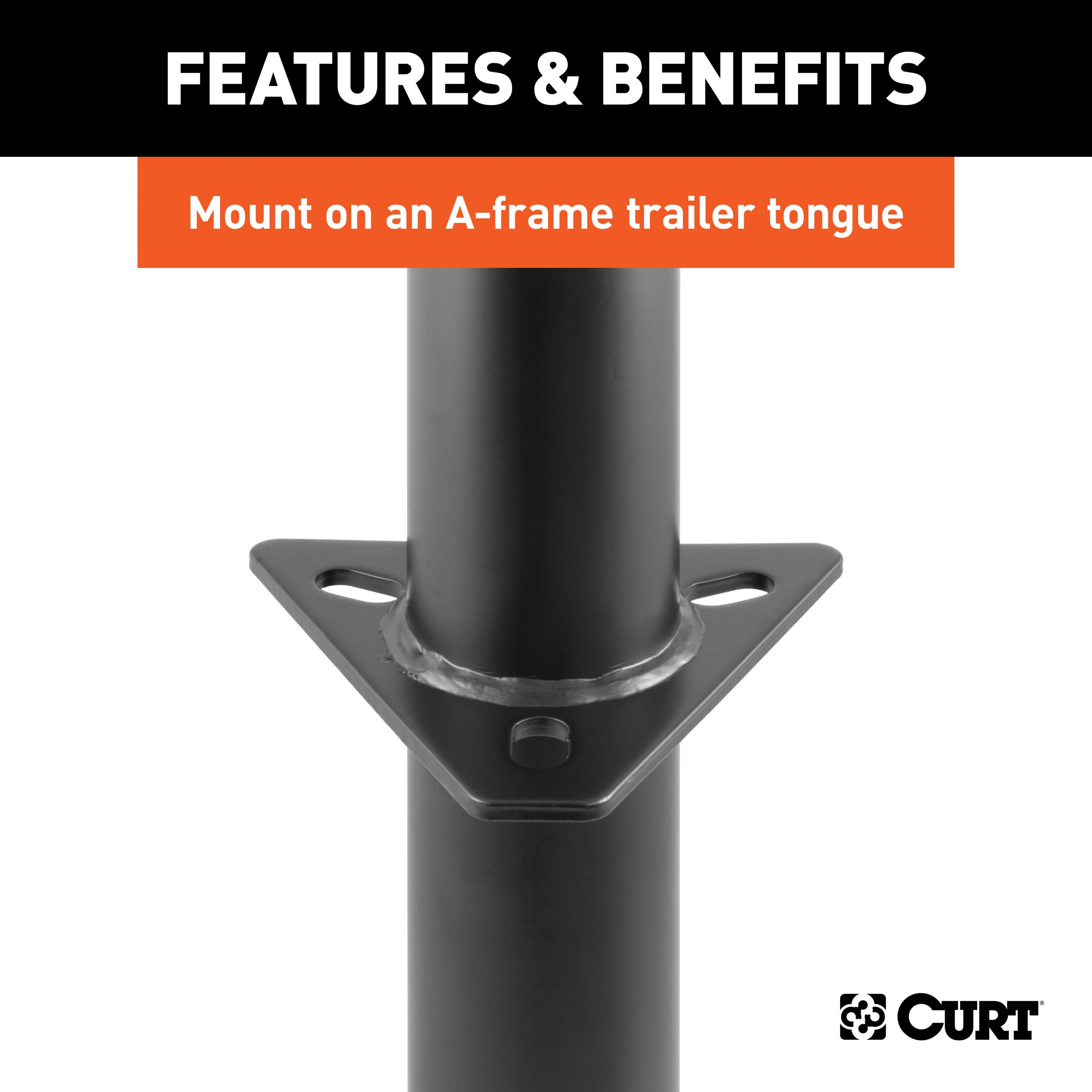 Curt Manufacturing A-Frame Tongue Jack - 28200