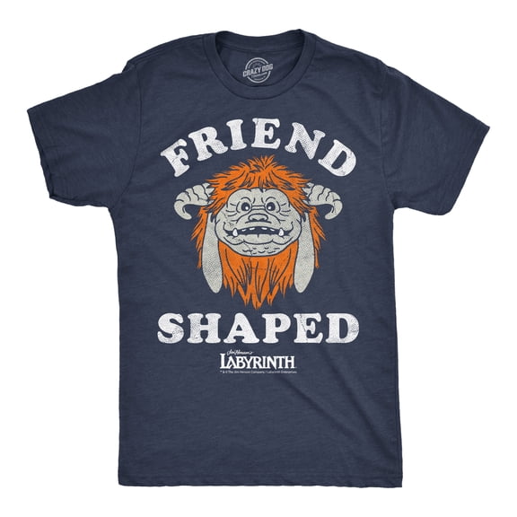 Mens Funny T Shirts Friend Shaped Ludo Jim Henson's Labyrinth Movie Tee For Men Graphic Tees